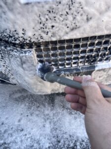 Preparing the detailed surface for PPF